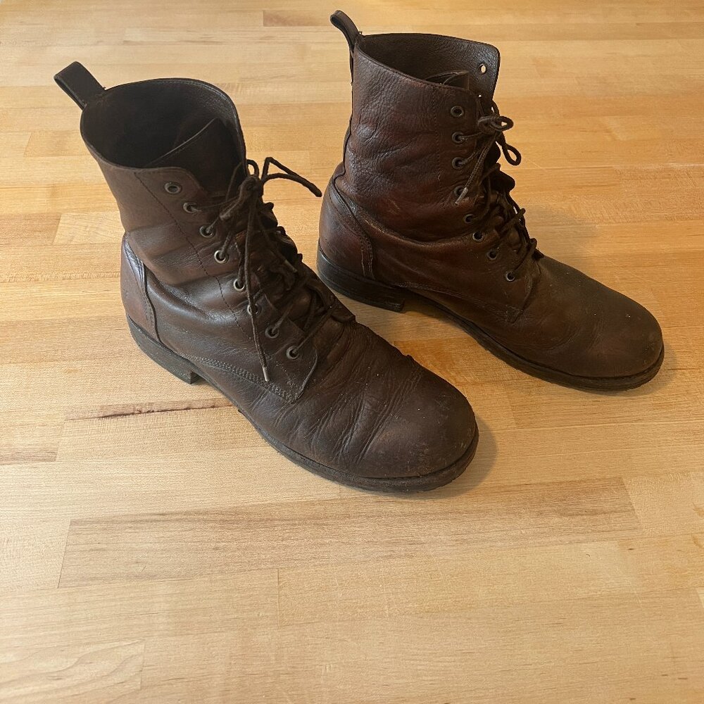 FRYE - Men's Lace Up Boots - Size 10